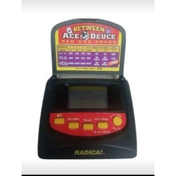 Radica Handheld Poker Game Model 2160 - Picture 1 of 4
